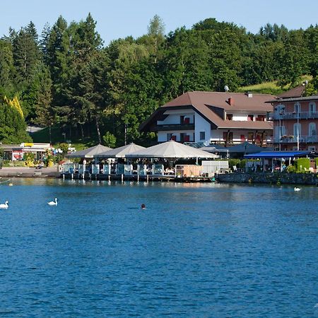 Hotel-Restaurant "Veldener Traumschiff" Direkt Am See In 2Min Im Zentrum Velden am Wörthersee Exterior foto